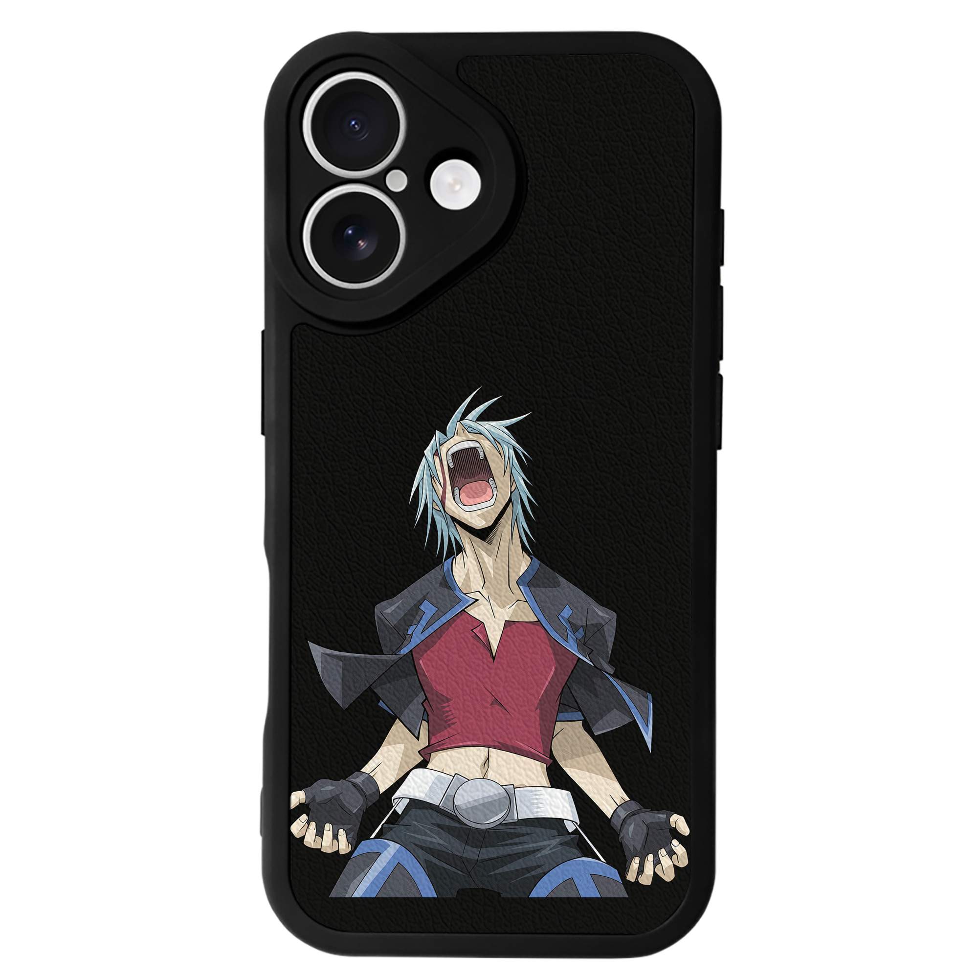 （画像用） 遊☆戯☆王 Yu-Gi-Oh! 【iPhone 16シリーズ対応】シリコンスマホケース（レザー調） 材質：シリコン